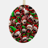 Elf-apocalyps-Ornament Keramisch Ornament (Rechts)