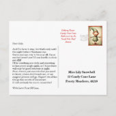 Elf Arrival Letter | North Pole Welcome Message Briefkaart (Voorkant)