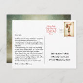 Elf Arrival Letter | North Pole Welcome Message Briefkaart (Voorkant / Achterkant)