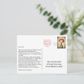 Elf Arrival Letter | North Pole Welcome Message Briefkaart (Staand voorkant)