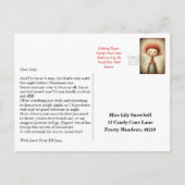 Elf Arrival Letter | North Pole Welcome Message Briefkaart (Voorkant)