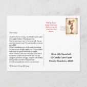 Elf Arrival Letter | North Pole Welcome Message Briefkaart (Voorkant)