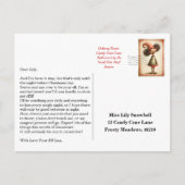 Elf Arrival Letter | North Pole Welcome Message Briefkaart (Voorkant)