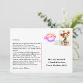 Elf Arrival Letter | North Pole Welcome Message Kaart (Staand voorkant)