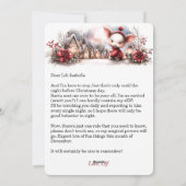 Elf Arrival Letter | Special Delivery from the Nor Feestdagenkaart (Achterkant)