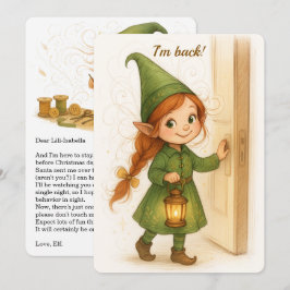 Elf Arrival Letter | Special Delivery from the Nor Feestdagenkaart