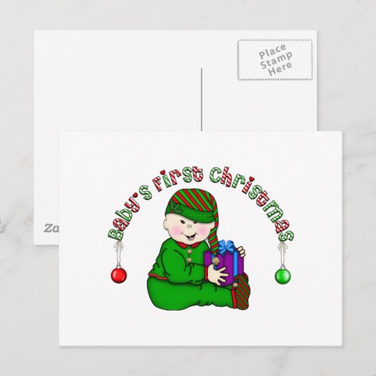 Elf Baby - Aziatische Tshirts en Geschenken Briefkaart (Voorkant / Achterkant)