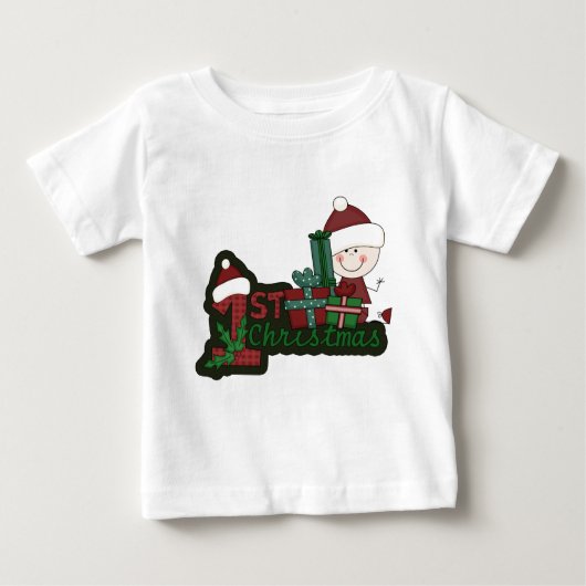 Elf Baby Eerste Kerstmis T-shirts en geschenken (Voorkant)