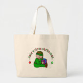 Elf Baby - Latino Tshirts en Geschenken Grote Tote Bag (Voorkant)
