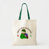 Elf Baby Wit Eerste Kerst Tshirts en Geschenken Tote Bag (Voorkant)