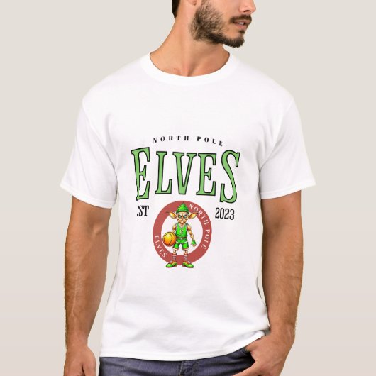 Elf Basketbal T-shirt (Voorkant)