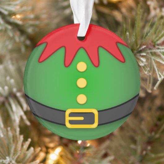 Elf Belly Ornament (Boom)