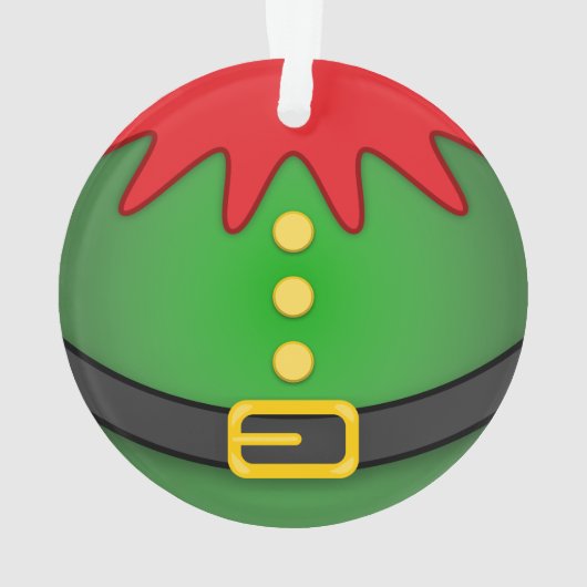 Elf Belly Ornament (achterkant)
