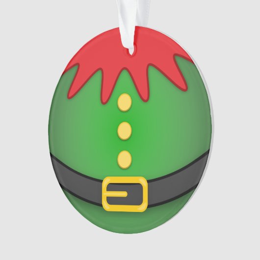 Elf Belly Ornament (voorkant)