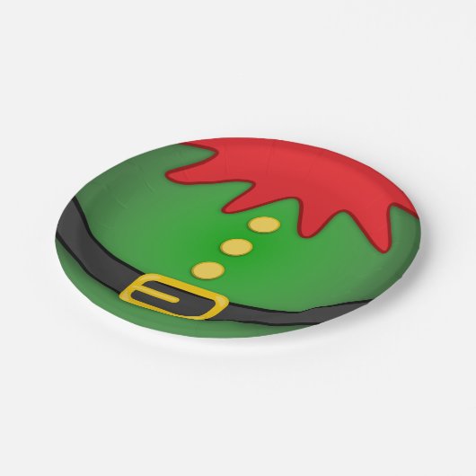 Elf Belly Papieren Bordje (Gekanteld)