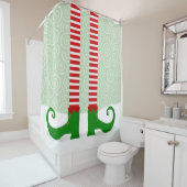 Elf benen douchegordijn (In situ)