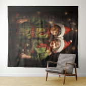 Elf Bestie Vrienden Wandkleed (In Situ (horizontaal))