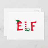 Elf Briefkaart (Voorkant / Achterkant)