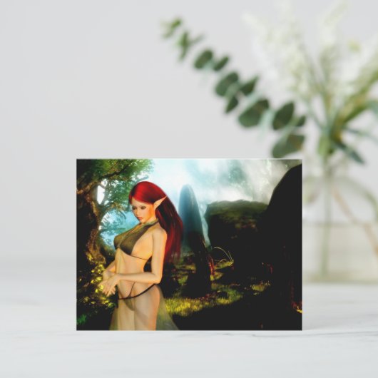 Elf Briefkaart (Staand voorkant)