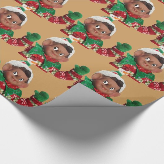 Elf Cadeaupapier (Hoek)