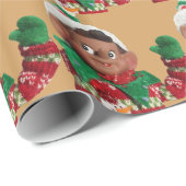 Elf Cadeaupapier (Rol Hoek)