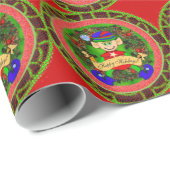 Elf Cadeaupapier (Rol Hoek)