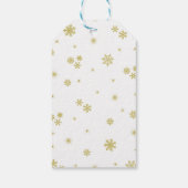 Elf Cadeautags | Kerstfeest Verlotingslabel Cadeaulabel (Achterkant)