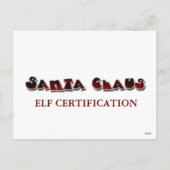  Elf-certificering Feestdagenkaart (Achterkant)