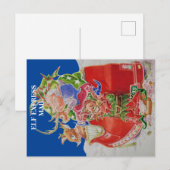 ELF CHRISTMAS BRIEFKAART (Voorkant / Achterkant)
