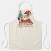  Elf Christmas Cookie Baking Crew Schort (Voorkant)