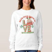 Elf Christmas Sweatshirt - Head Over Heels Familie (Voorkant)