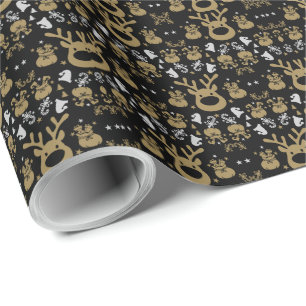 Elf Christmas Wrapping Cadeaupapier