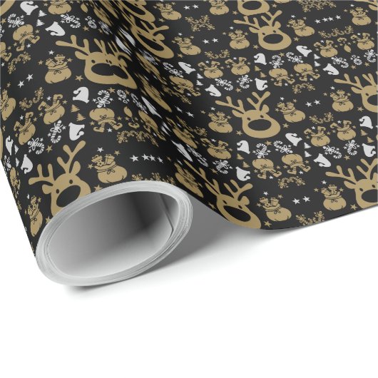 Elf Christmas Wrapping Cadeaupapier (Rol Hoek)
