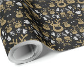Elf Christmas Wrapping Cadeaupapier (Rol Hoek)