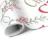 Elf Christmas Wrapping Paper Christmas Cheer Cadeaupapier (Rol Hoek)