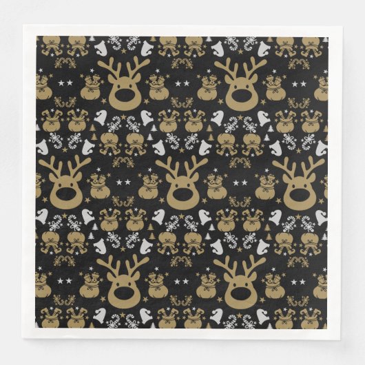 Elf Christmas Wrapping Servet (Voorkant)