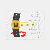 Elf Costume Christmas Holiday Men Women Kids Fleece Deken (Voorkant (Horizontaal))