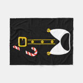 Elf Costume  Fleece Deken (Voorkant (Horizontaal))