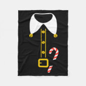 Elf Costume Fleece Deken (Voorkant)