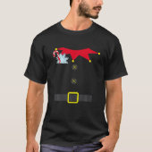 Elf Costume Funny Kerstmis T-shirt (Voorkant)