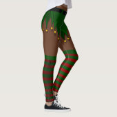 Elf Costume Leggings Afrikaanse kerstfeestjes (Rechts)
