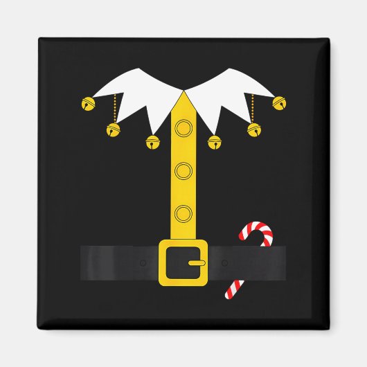 Elf Costume  Magneet (Voorkant)