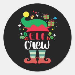 ELF CREW RONDE STICKER