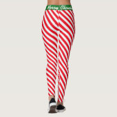 Elf Crew-Snoep voor kerstkerstkerstkerstkerstkerst Leggings (Achterkant)