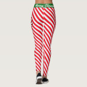 Elf Crew-Snoep voor kerstkerstkerstkerstkerstkerst Leggings (Achterkant)
