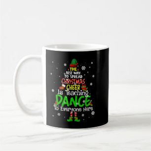 Elf Dance leraar beste kerstmis is piekfijn Koffiemok