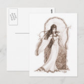 Elf Dancing Briefkaart (Voorkant / Achterkant)