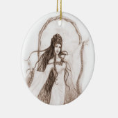 Elf Dancing Keramisch Ornament (Rechts)