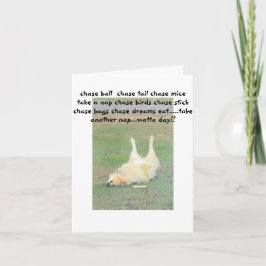 Elf de Clown Feestdagen Kaart