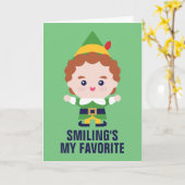 Elf de Film | Aardige Buddy Kaart (Gele Bloem)